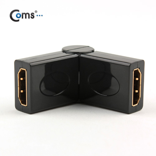 Coms HDMI 젠더(F/F 연결/ 회전형)