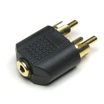 Coms 스테레오 젠더 Y형(ST F/RCA Mx2)/Stereo