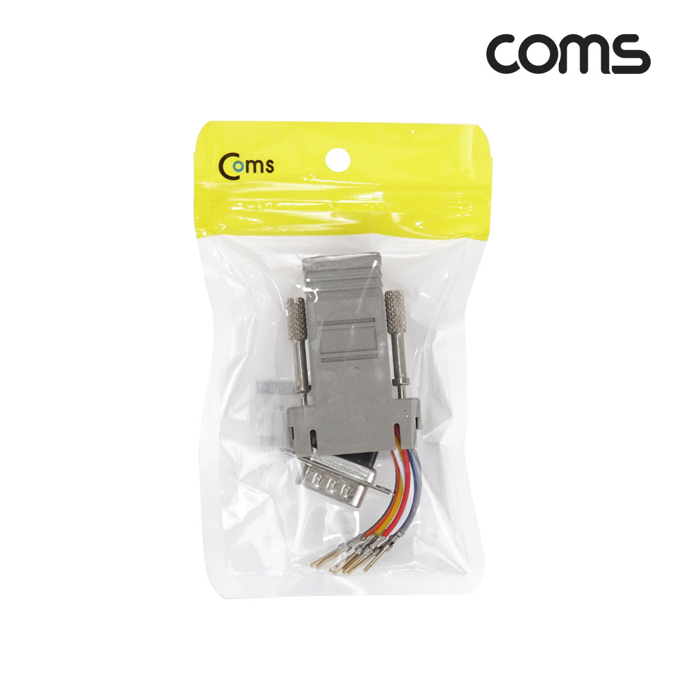 Coms 조합 커넥터 (RJ45 F/DB9 M)