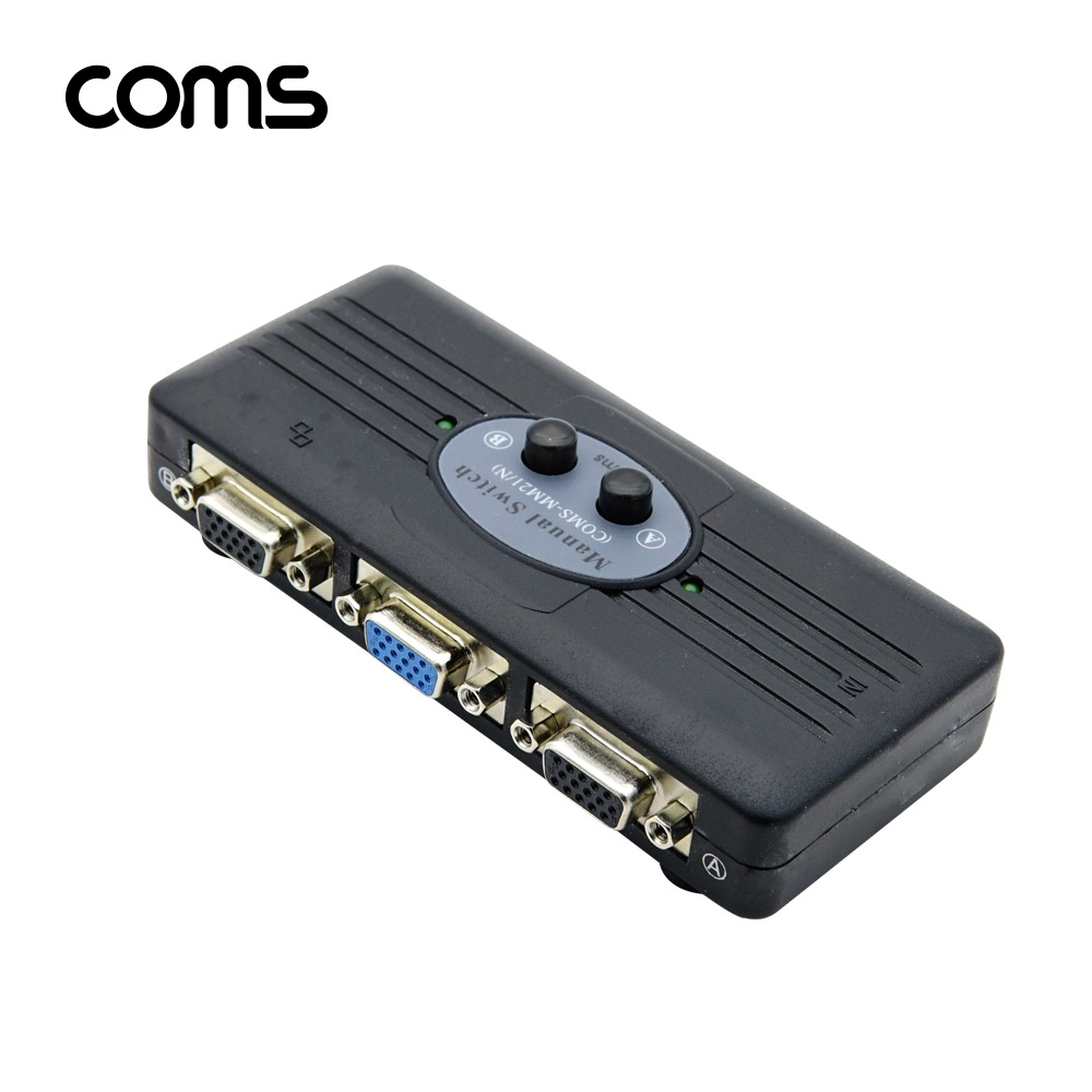 Coms 모니터 수동 선택기 2:1 / 역방향 가능