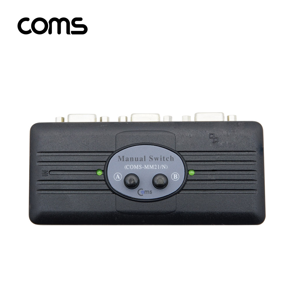 Coms 모니터 수동 선택기 2:1 / 역방향 가능