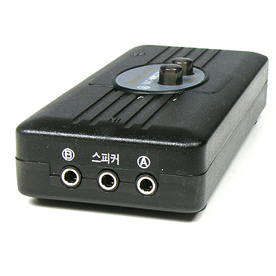 Coms 모니터/오디오 선택기 2:1 (RGB/Stereo 신호)