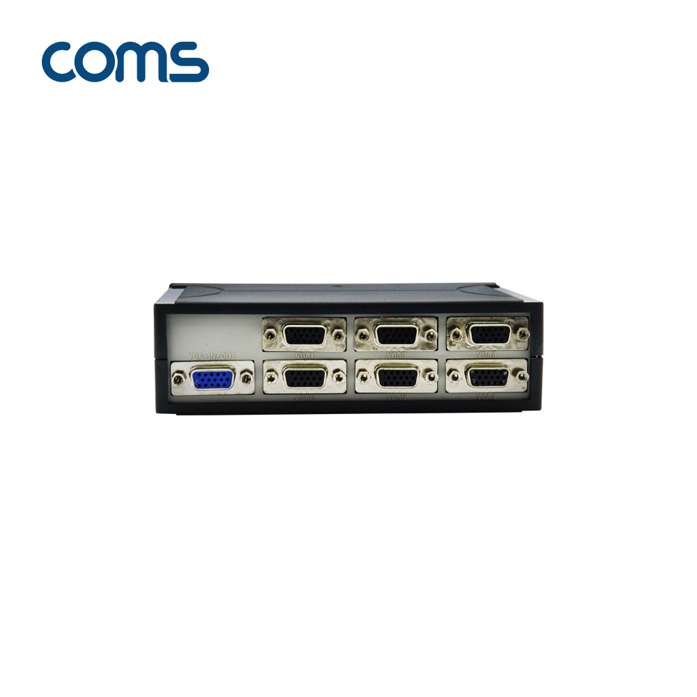 Coms 모니터 수동 선택기 6:1