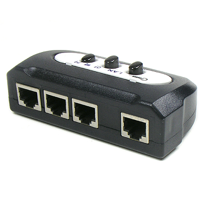 Coms UTP 수동 선택기 3:1