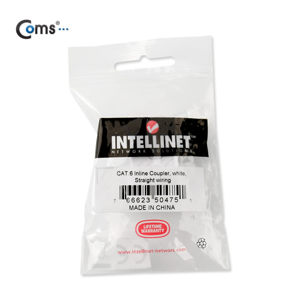 Intellinet 커플러 I형/ Cat6/8P8C/ White