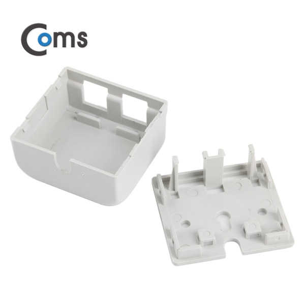 Coms Mount / 마운트 박스 2Port - Case Only/ 키스톤잭 별도 구매