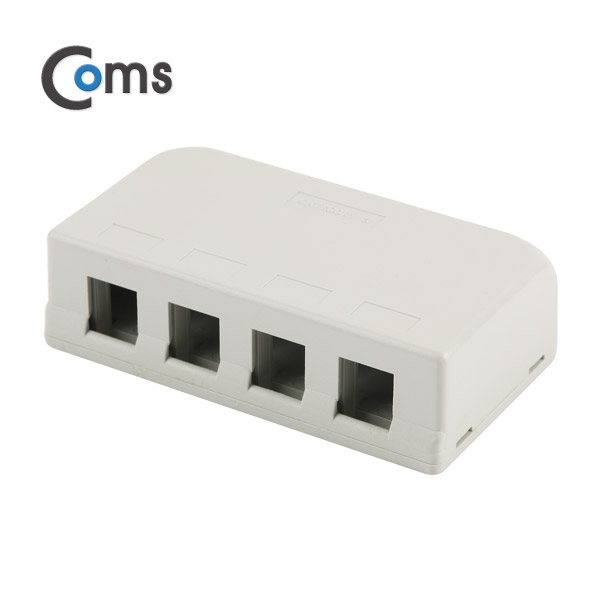 Coms Mount / 마운트 박스 4Port - Case Only/ 키스톤잭 별도 구매