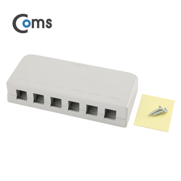 Coms Mount / 마운트 box Case Outlet 6Port