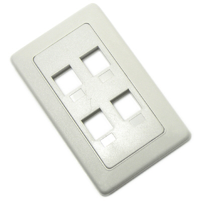 Coms 벽부착형 플레이트(PLATE) 4Port