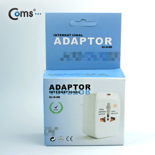 Coms 여행용 멀티 전원 플러그 [UVA-19]