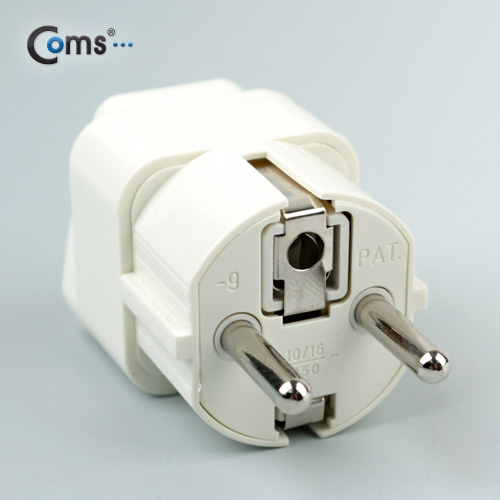 Coms 전원(AC) 변환용(WD-9), 독일,프랑스 White