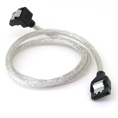 Coms SATA2 하드(HDD) 케이블 ㄱ자형 50Cm - 랫치(락킹기능)