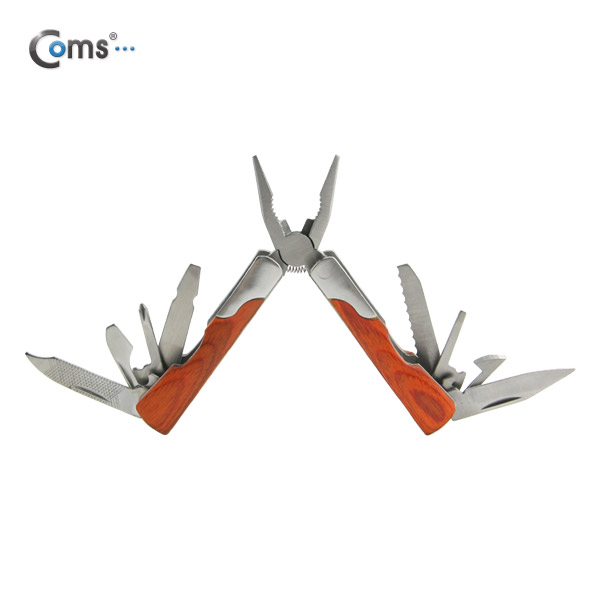 Coms 다용도 공구 - 롱노즈/칼/톱/다양한 드라이버세트/ 8 in 1 제품 (T2407)