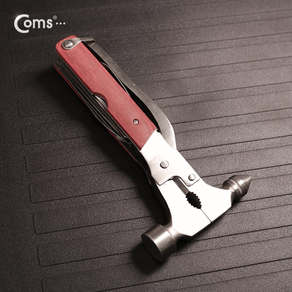 Coms 다용도공구-망치/칼/톱/병따개/렌치세트외/9 in 1제품