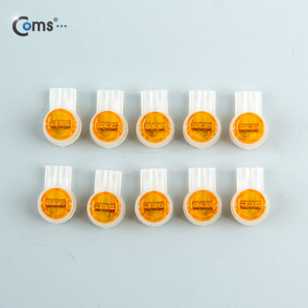 Coms 접속 단자 2핀 10EA(노랑)