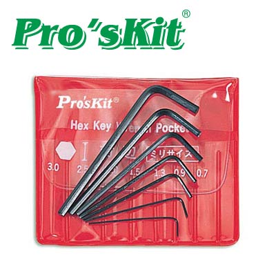 Prokit L형/육각 렌치 세트/소형/7pcs