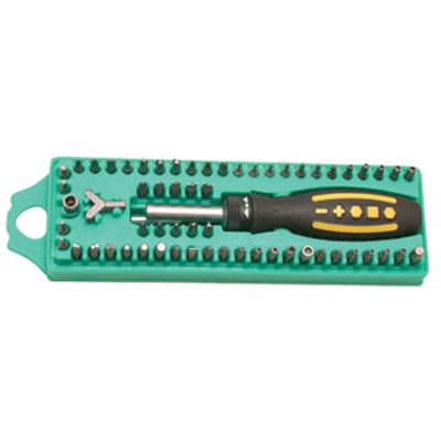 Prokit 드라이버 세트 - 총 62종/ 다양한 타입의 드라이버 날/ 교환식