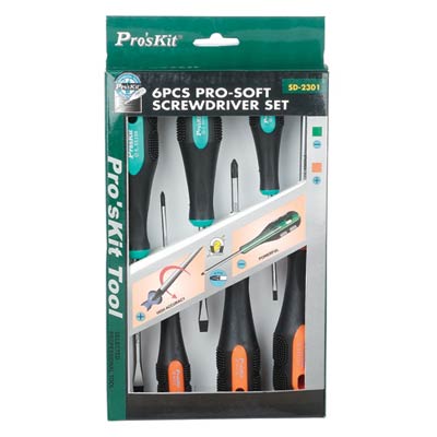 Prokit 드라이버세트/십자3pcs/ 일자3pcs