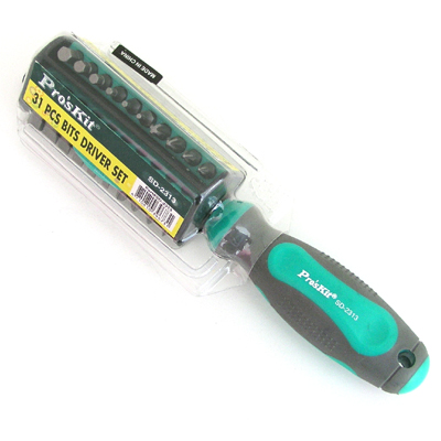 Prokit 드라이버 세트/ 날교체 방식/ 31가지 드라이버 날