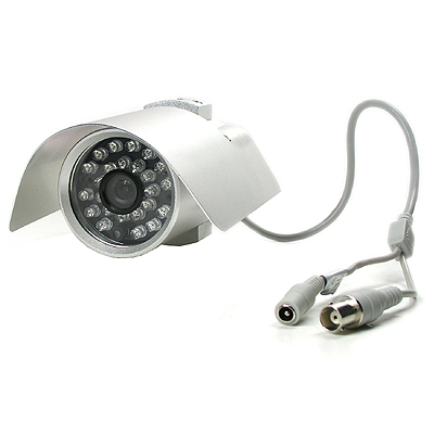Coms CCTV IR 방수형 카메라 - 24LED/ 저조도 촬영