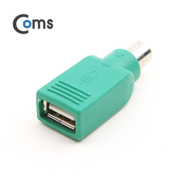 Coms USB PS2 젠더 마우스용 PS2[M]/USB[F]