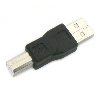 Coms USB 젠더 USB A(수)/USB B(수)