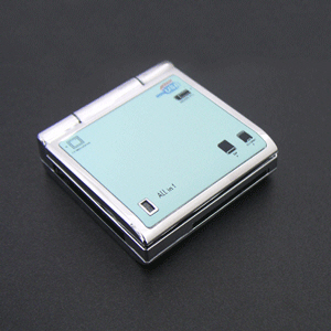 Coms USB2.0 카드리더 올인원(거울형)