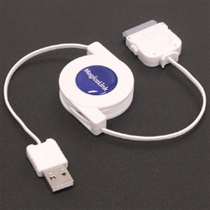 Coms 아이팟용 USB-Dock 자동감김 케이블
