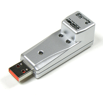 Coms USB 2.0 미니 허브 - 초미니 2포트 제품