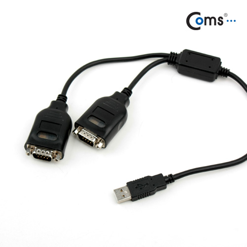 Coms USB 시리얼 컨버터 2포트(RS232/U9M102)