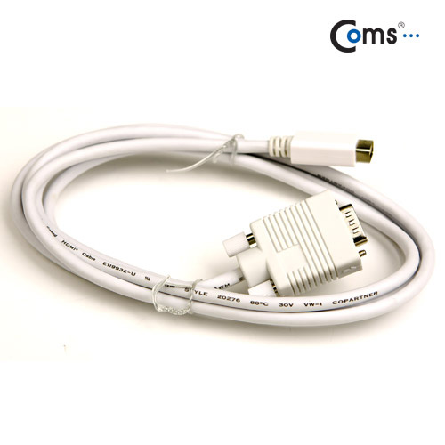 Coms MINI DVI 케이블 2M, VGA변환/DVI42