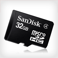 MicroSDHC 32GB [SANDISK]