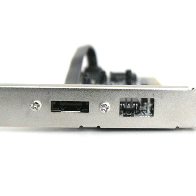 Coms SATA2 PCI 카드 - 내장 2포트,eSATA 브라켓 지원,[SP-S2]