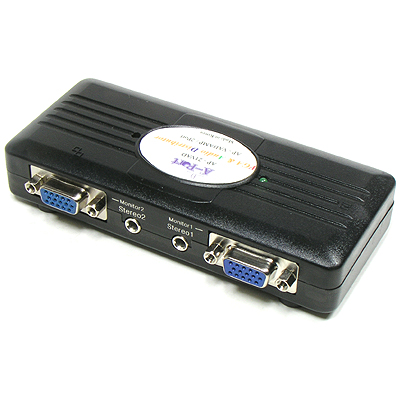 [A-Port] 멀티미디어 모니터 분배기 2:1