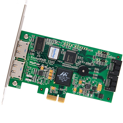 [하이포인트]▶ RocketRAID 2302 PCI-E 1X 4ch RAID 컨트롤러