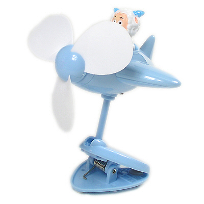 Coms USB 캐릭터 선풍기 - 클립형/ 양인형