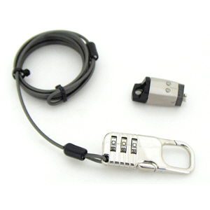 Coms 노트북 잠금장치 숫자형(아답터+만능타입)