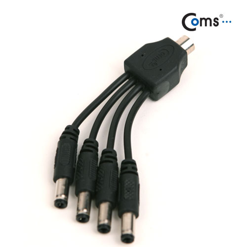 Coms CCTV 전원(DC)4분배 젠더