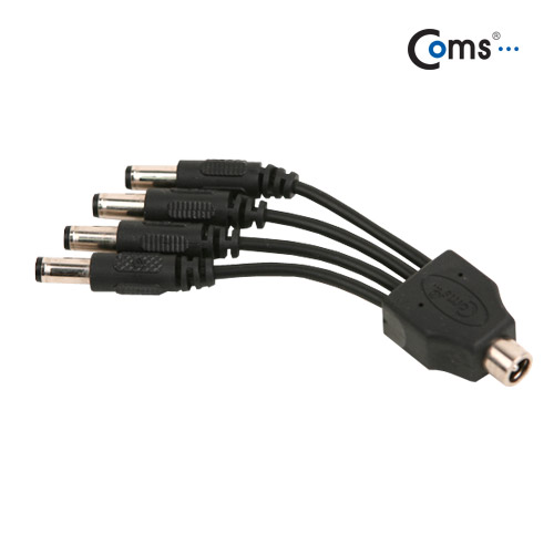 Coms CCTV 전원(DC)4분배 젠더