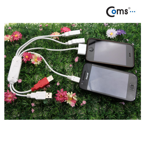 Coms USB 허브 2.0, (4P/iPod/Micro USB 포트외)