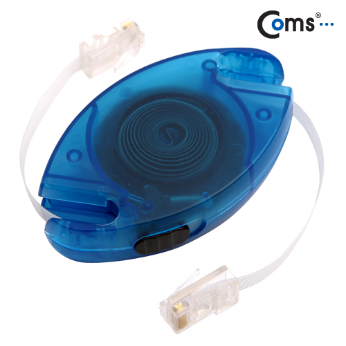 Coms 랜케이블(자동감김/다이렉트) 2.5M/Lan/CAT5e