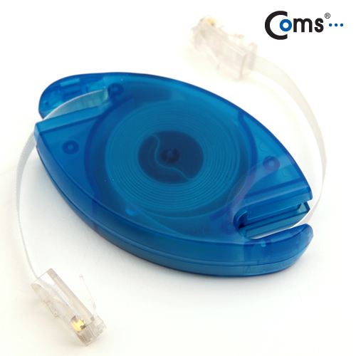 Coms 랜케이블(자동감김/다이렉트) 2.5M/Lan/CAT5e