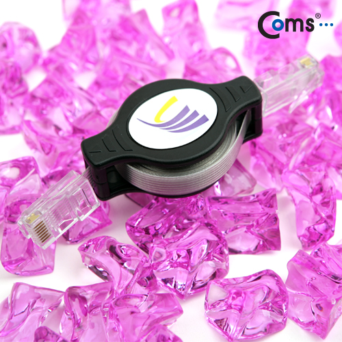 Coms 랜케이블(자동감김/다이렉트) 1.5M/Lan/CAT5e