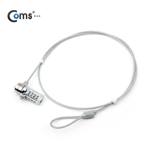 Coms 노트북 잠금장치 숫자식 - 4다이얼 1M