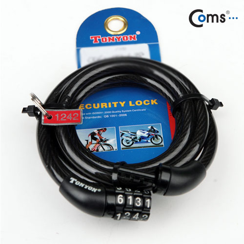 Coms 자전거 도난방지 열쇠(숫자형)