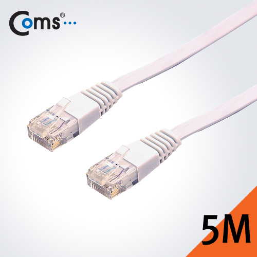 Coms 평면 랜케이블(Cat 6/Direct) 5M / Lan Cable