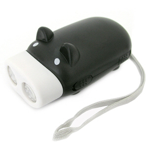 Coms 램프(돼지/개구리 손전등)[자가발전식/B-1061]