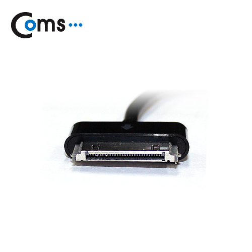 Coms 스트롱 미니 케이블(USB to A사 iOS 스마트폰) 10cm 검정/충전/데이터