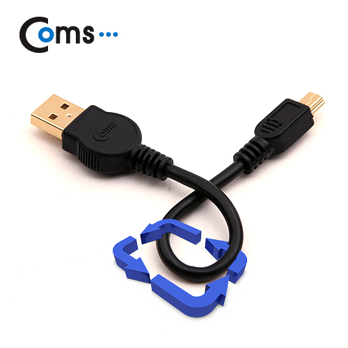 Coms 스트롱 미니 케이블 USB to 미니 5핀 (블랙)