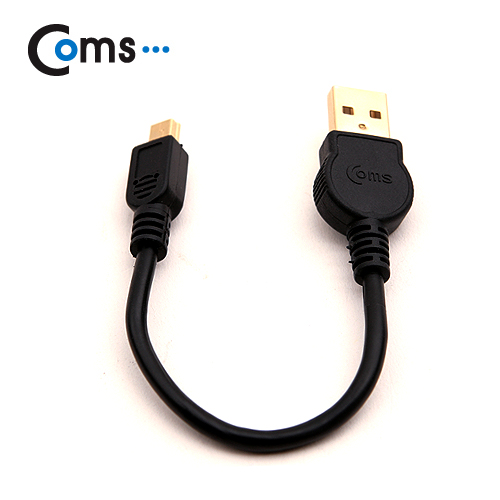 Coms 스트롱 미니 케이블 USB to 미니 5핀 (블랙)